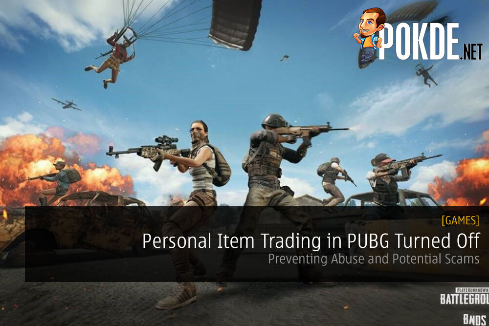 Personal Item Trading in PUBG Turned Off
