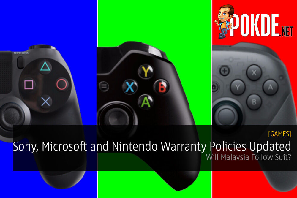 Sony, Microsoft and Nintendo Warranty Policies Updated