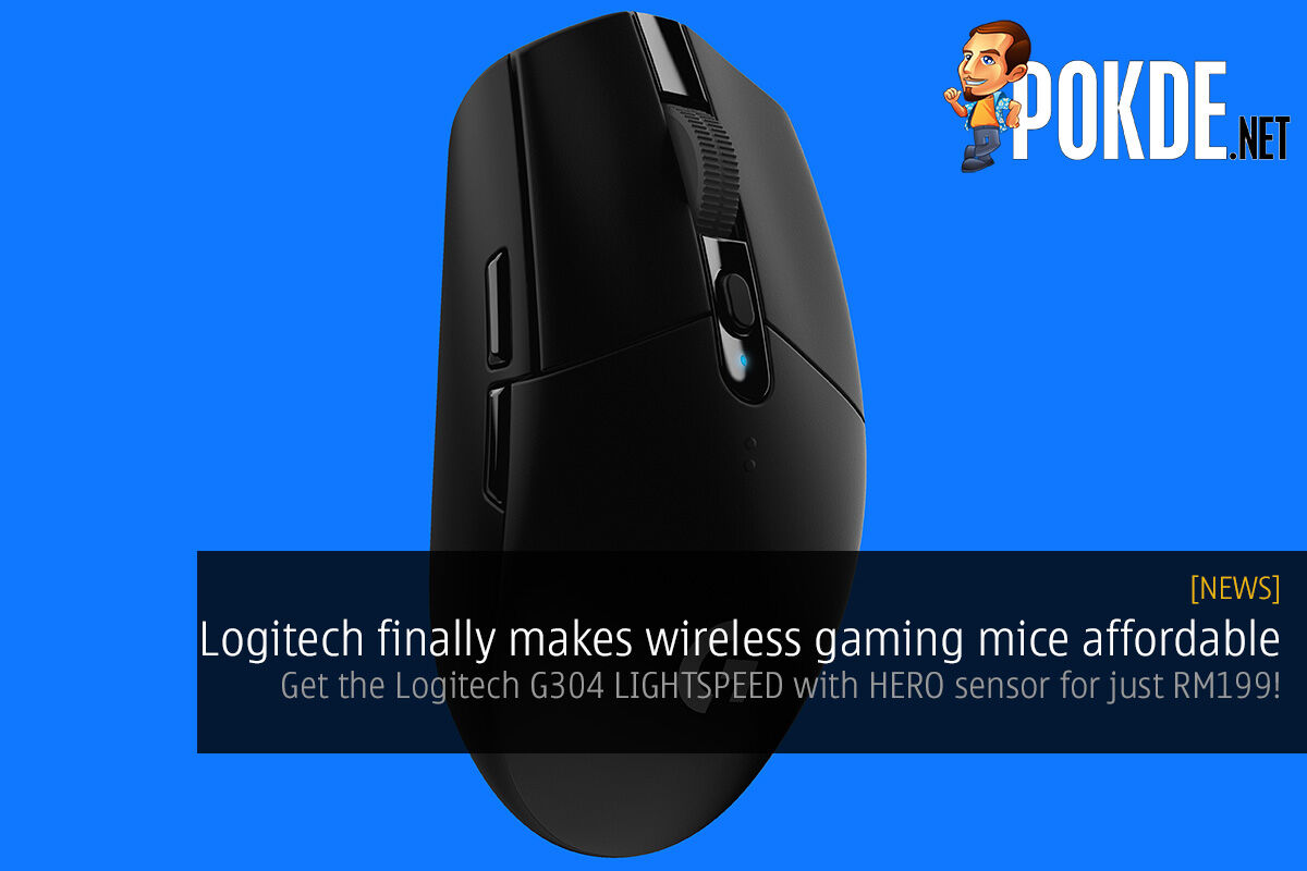 Logitech finally makes wireless gaming mic affordable — Get the Logitech G304 LIGHTSPEED with HERO sensor for just RM199! 26
