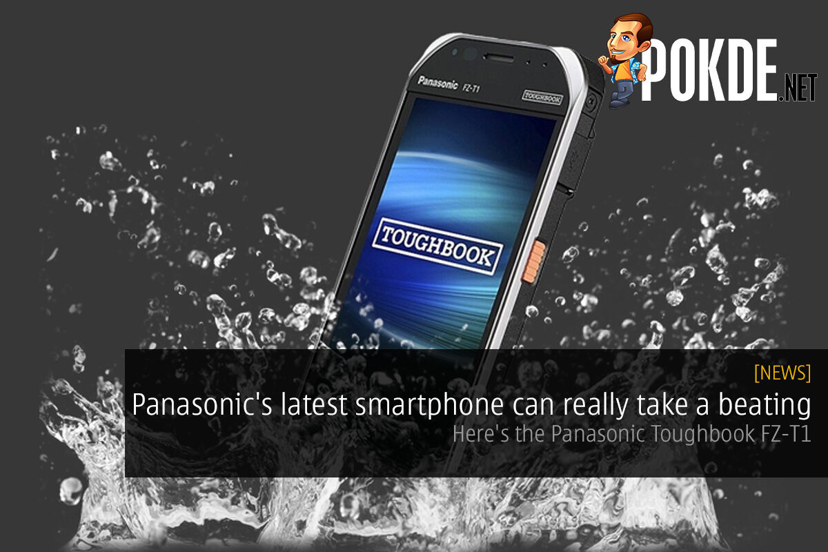 Panasonic's latest smartphone can really take a beating — here's the Panasonic Toughbook FZ-T1 24