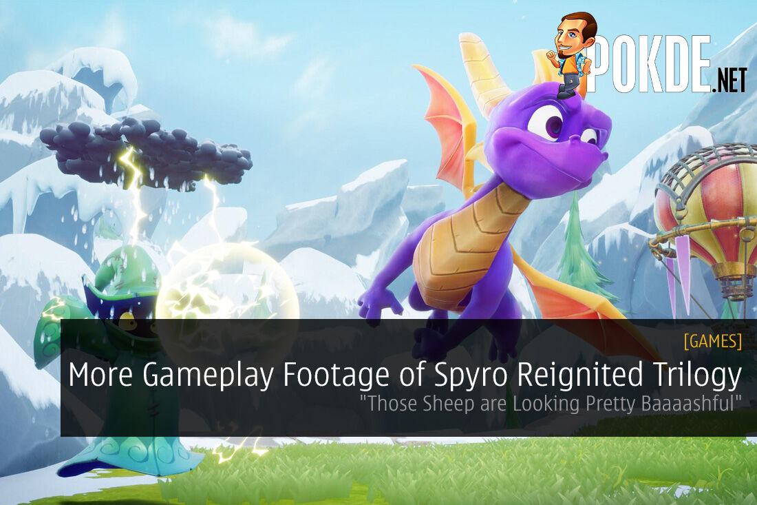 More Gameplay Footage of Spyro Reignited Trilogy