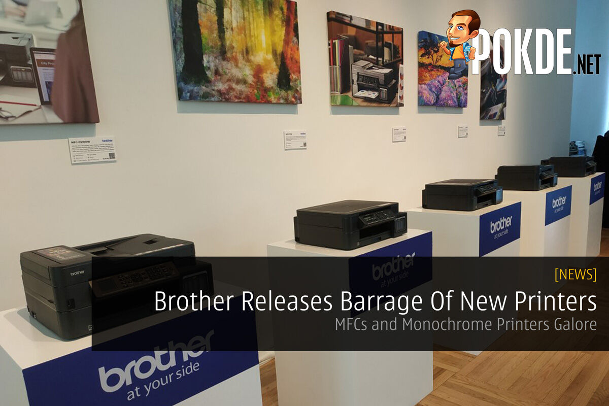 Brother Releases Barrage Of New Printers — MFCs and Monochrome Printers Galore 21