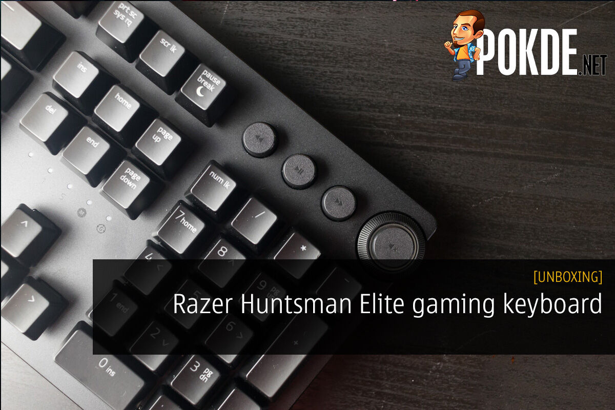 [UNBOXING] Razer Huntsman Elite Opto-Mechanical Gaming Keyboard 25