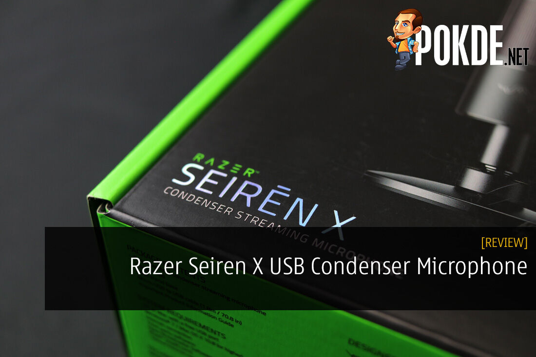 Razer Seiren X USB Condenser Microphone Review