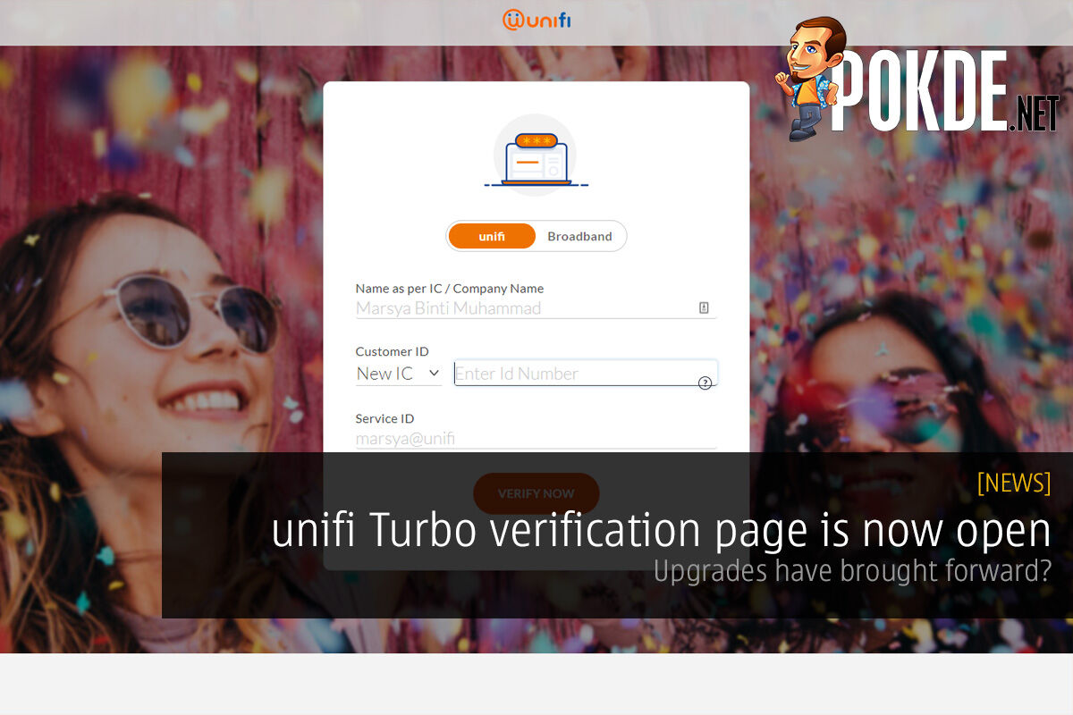 unifi Turbo verification page is now open — upgrades have brought forward? 27