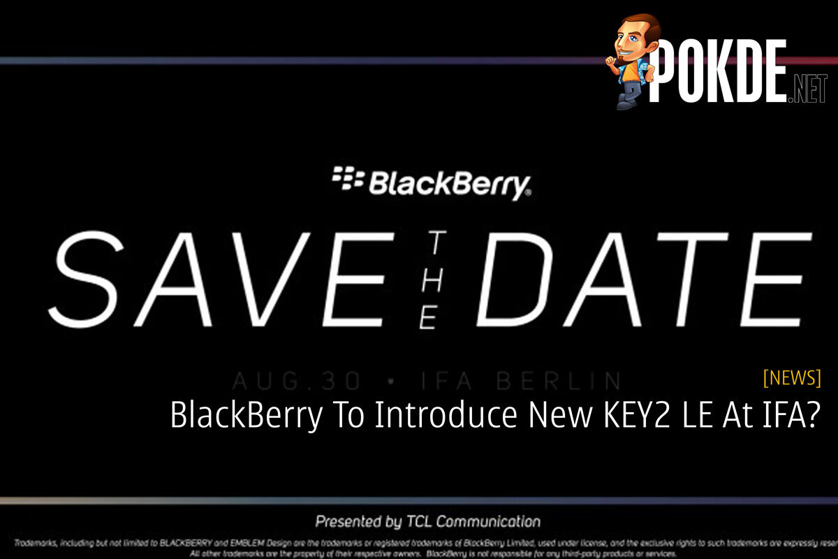 BlackBerry To Introduce New KEY2 LE At IFA? 34