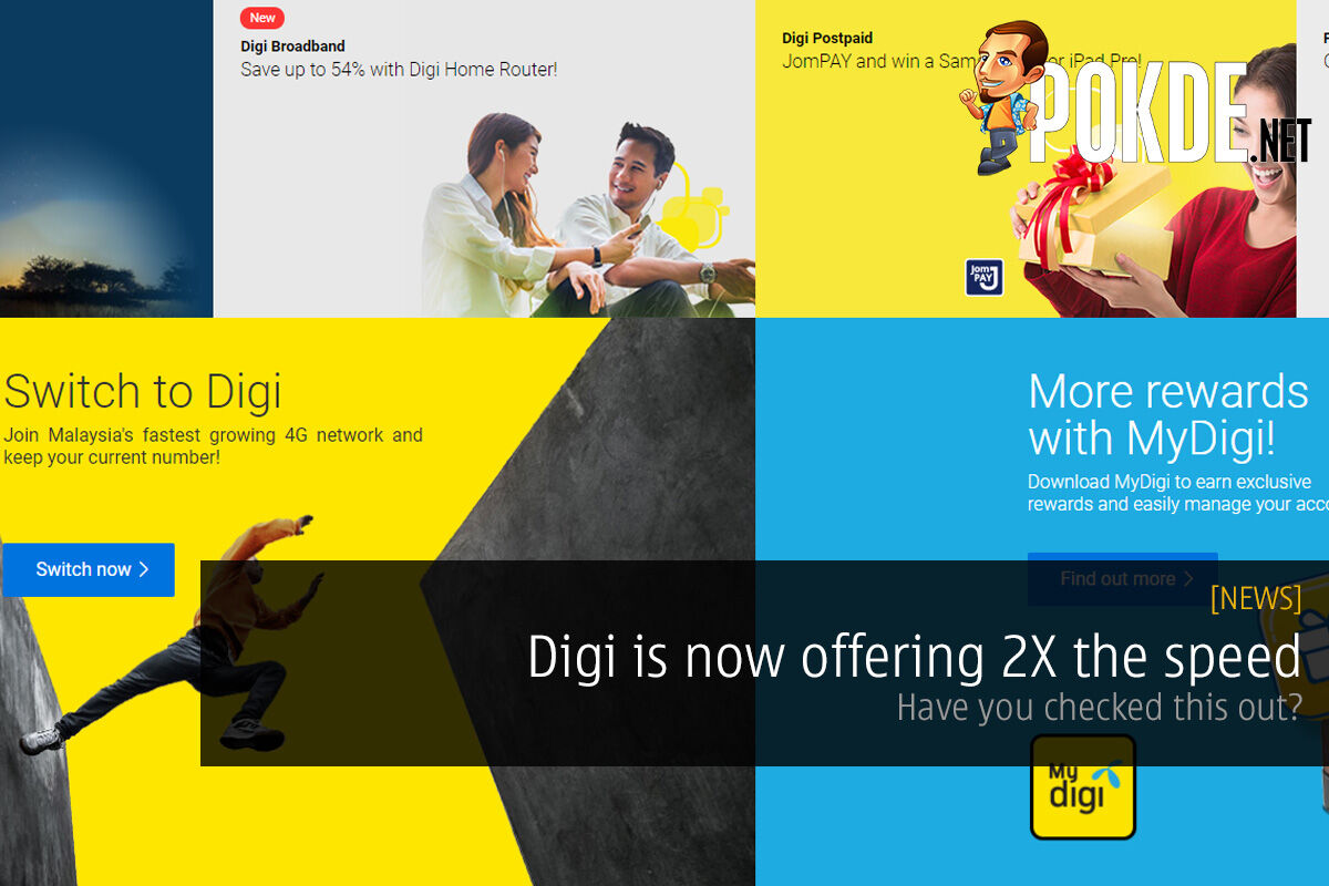Digi is now offering 2X the speed — have you check this out? 38