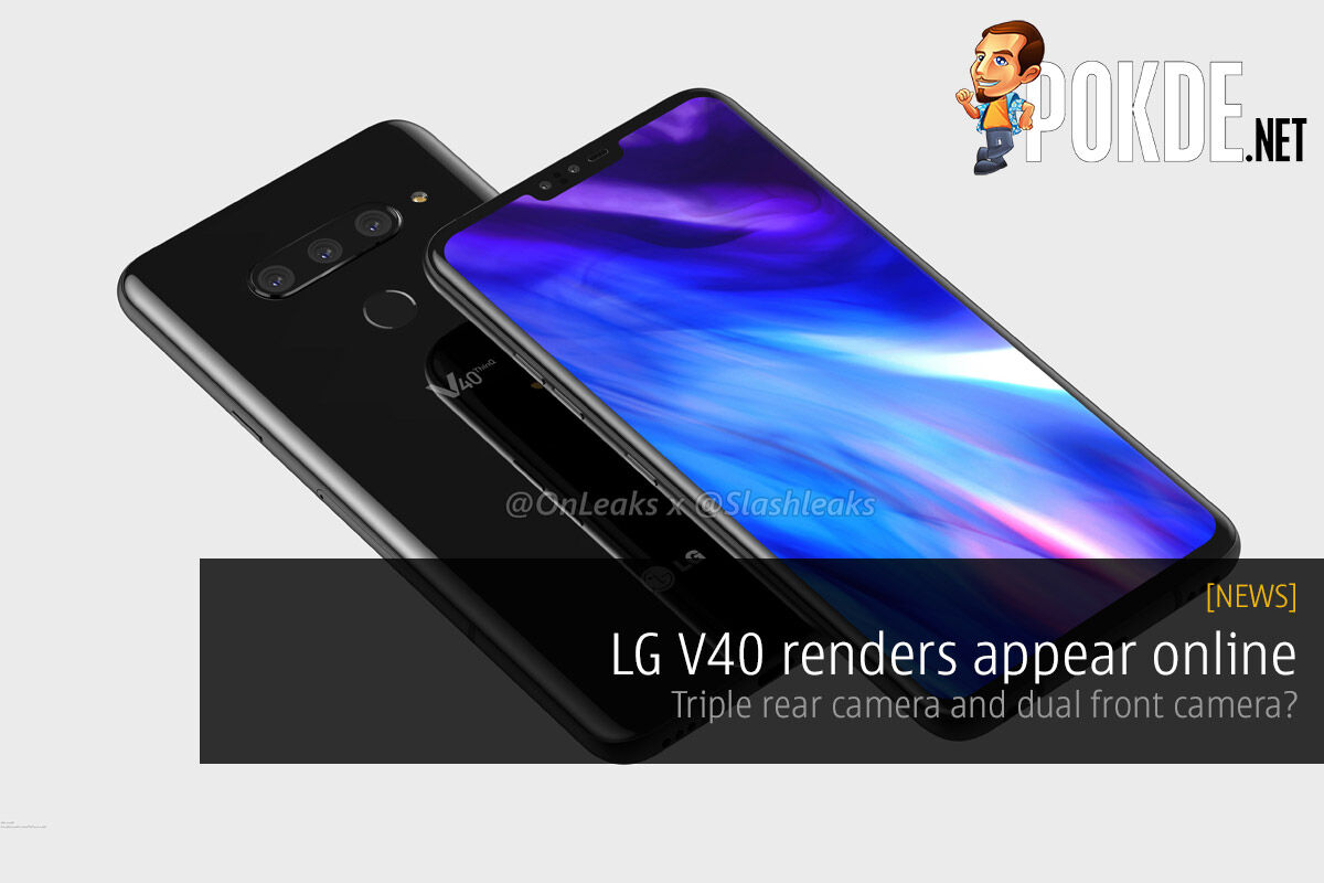 LG V40 renders appear online — triple rear camera and dual front camera? 24