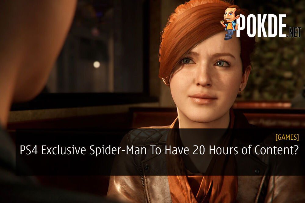 PS4 Exclusive Spider-Man To Have 20 Hours of Content?