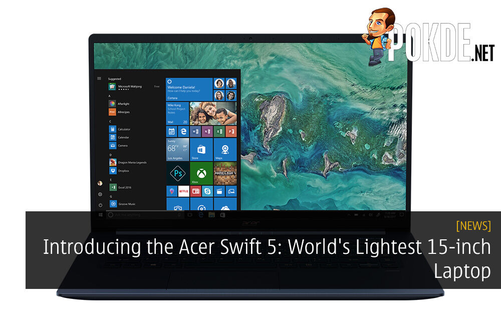 Introducing the Acer Swift 5: World's Lightest 15-inch Laptop acer swift 3