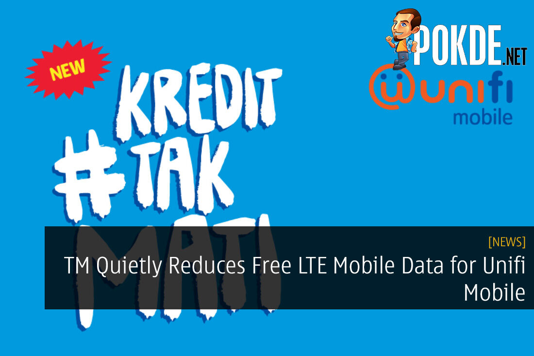 TM Quietly Reduces Free LTE Mobile Data for Unifi Mobile