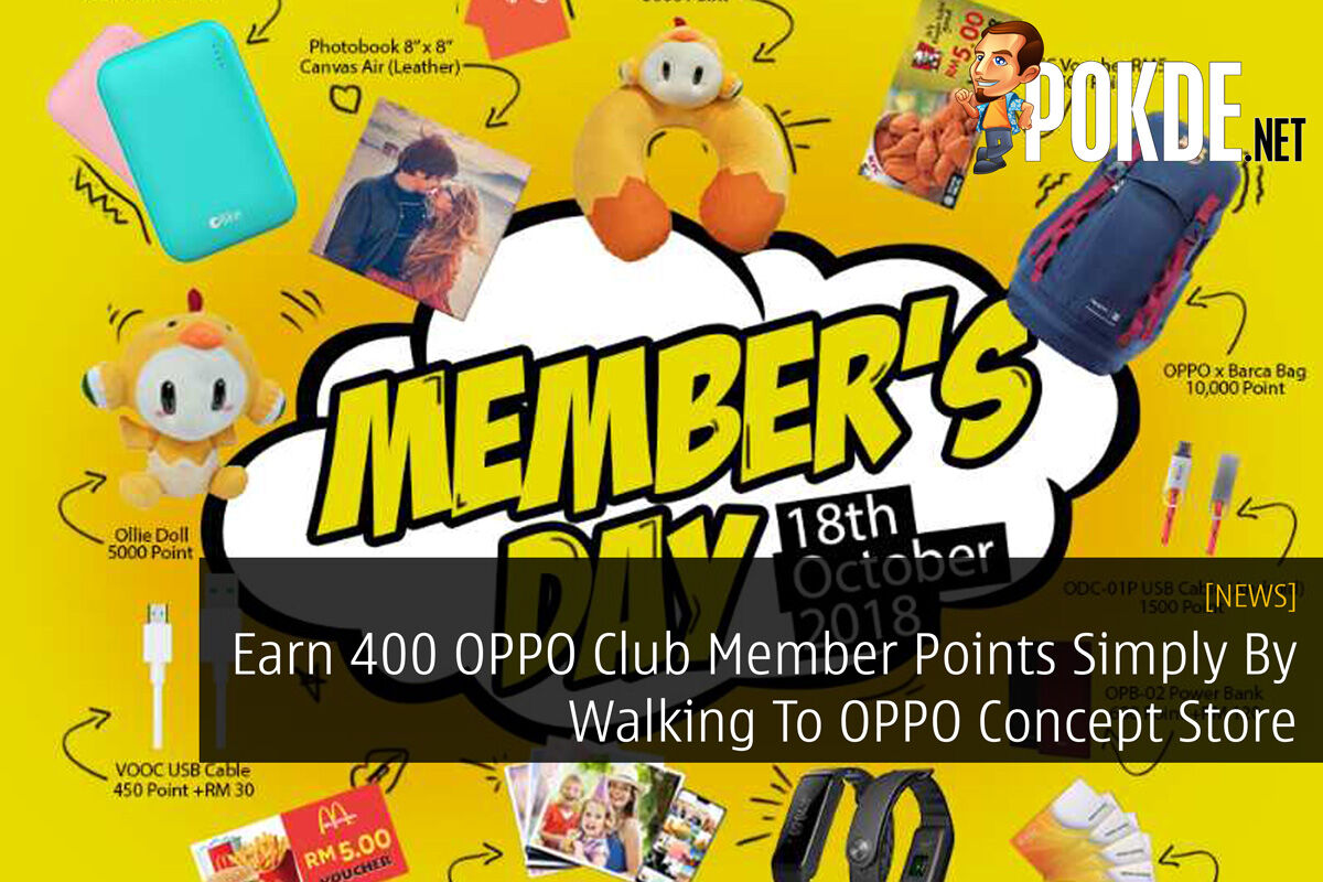Earn 400 OPPO Club Member Points Simply By Walking To OPPO Concept Store 31