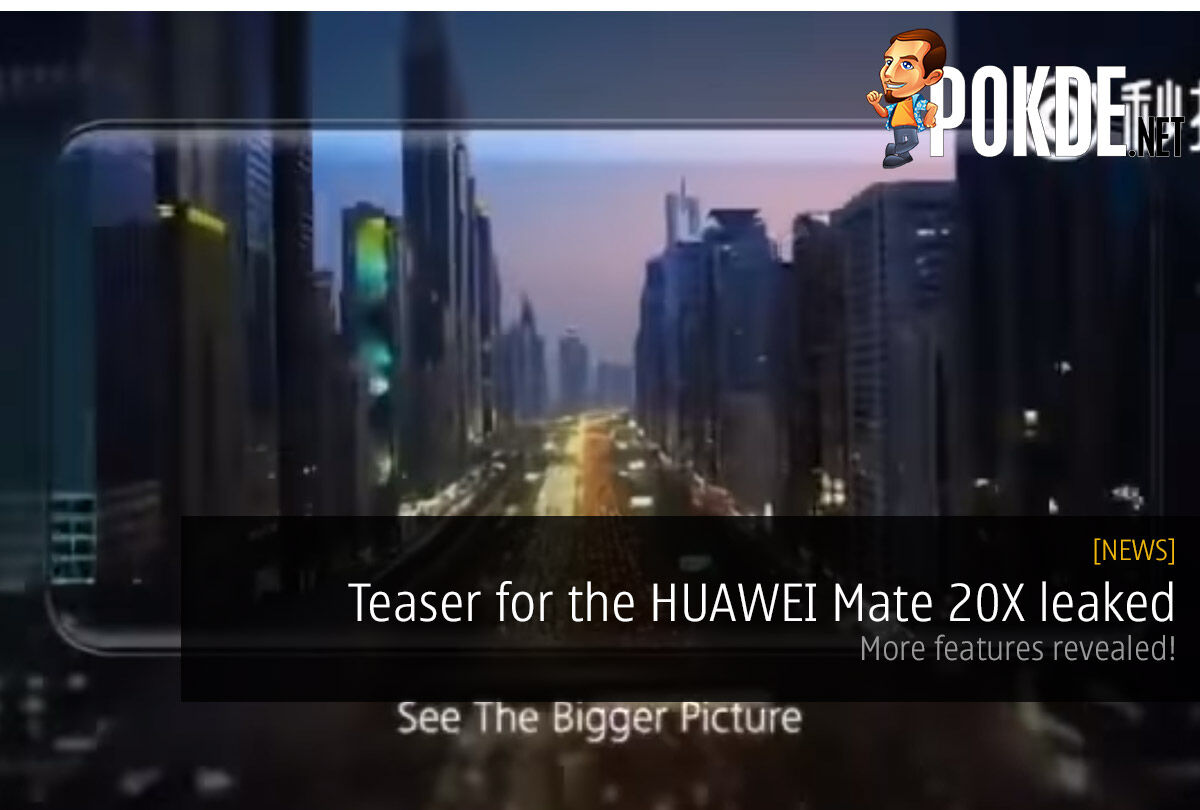 Teaser for the HUAWEI Mate 20X leaked — more features revealed! 34