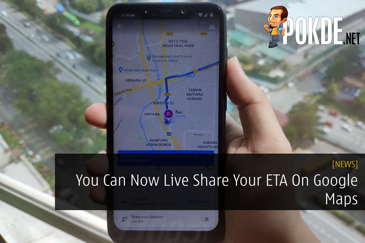 You Can Now Live Share Your ETA On Google Maps 34