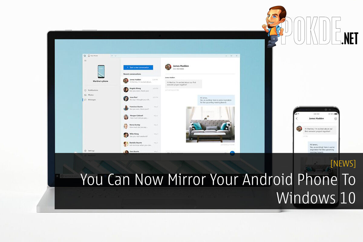 You Can Now Mirror Your Android Phone To Windows 10 28