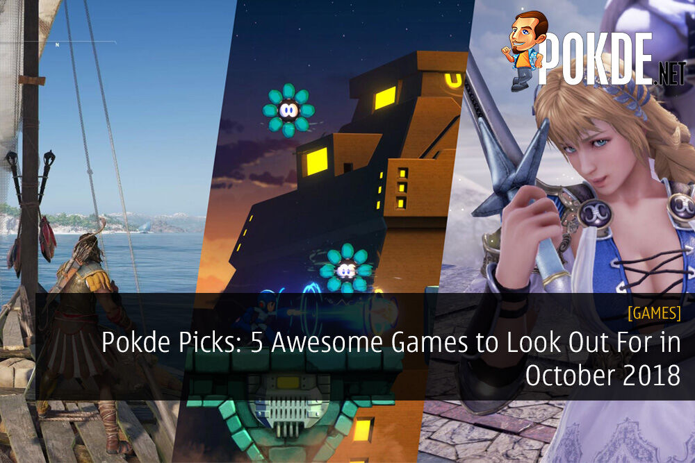 Pokde Picks: 5 Awesome Games to Look Out For in October 2018