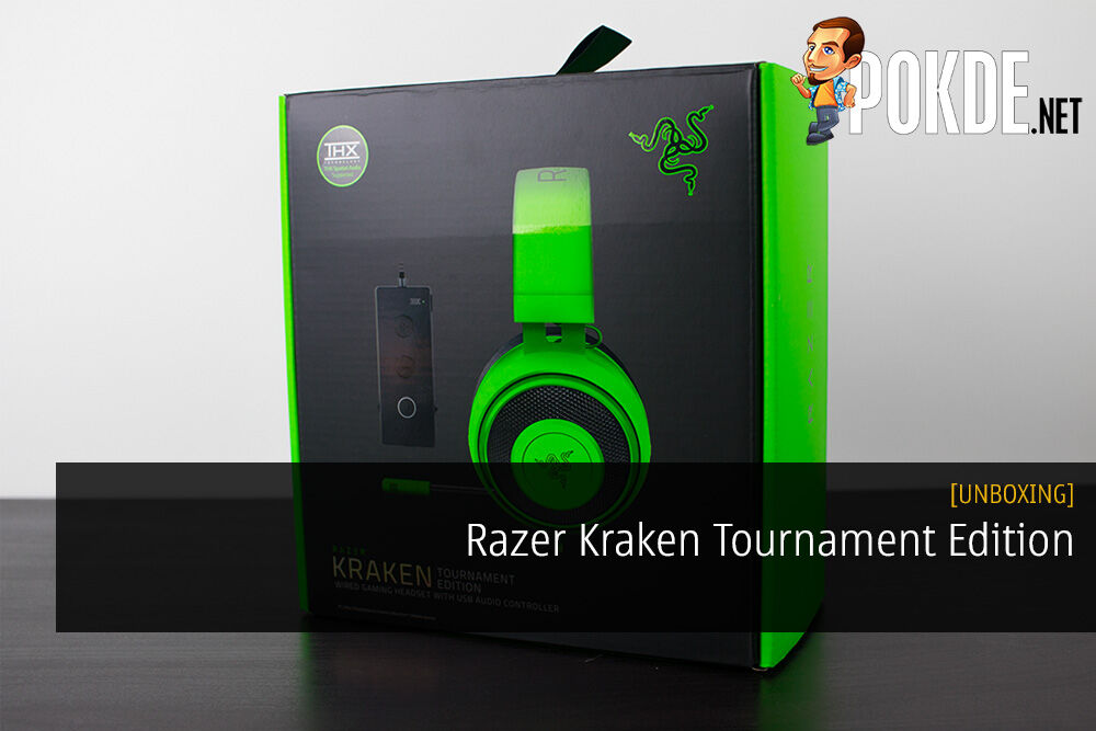unboxing Razer Kraken Tournament Edition Gaming Headset Review