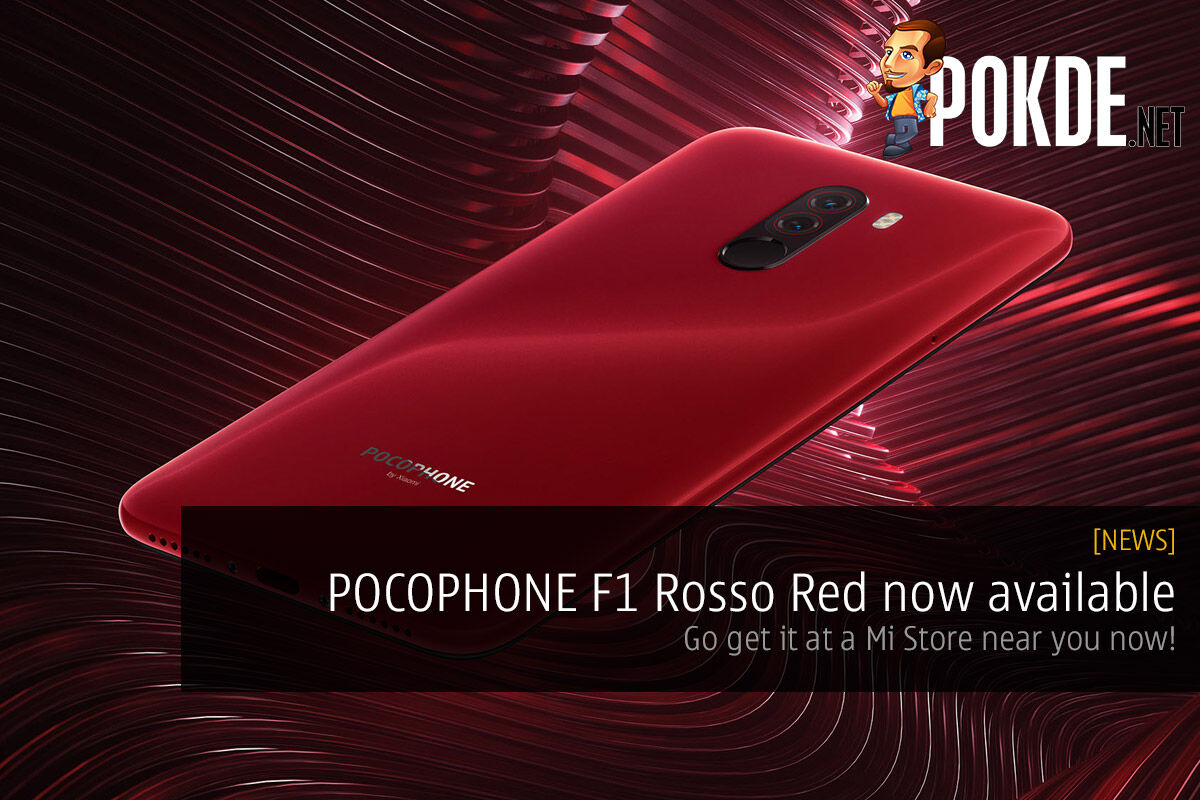 POCOPHONE F1 Rosso Red now available — go get it at a Mi Store near you now! 44