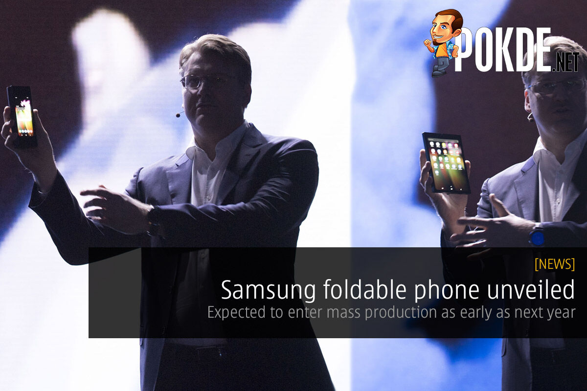 Samsung foldable phone unveiled — expected to enter mass production as early as next year 26