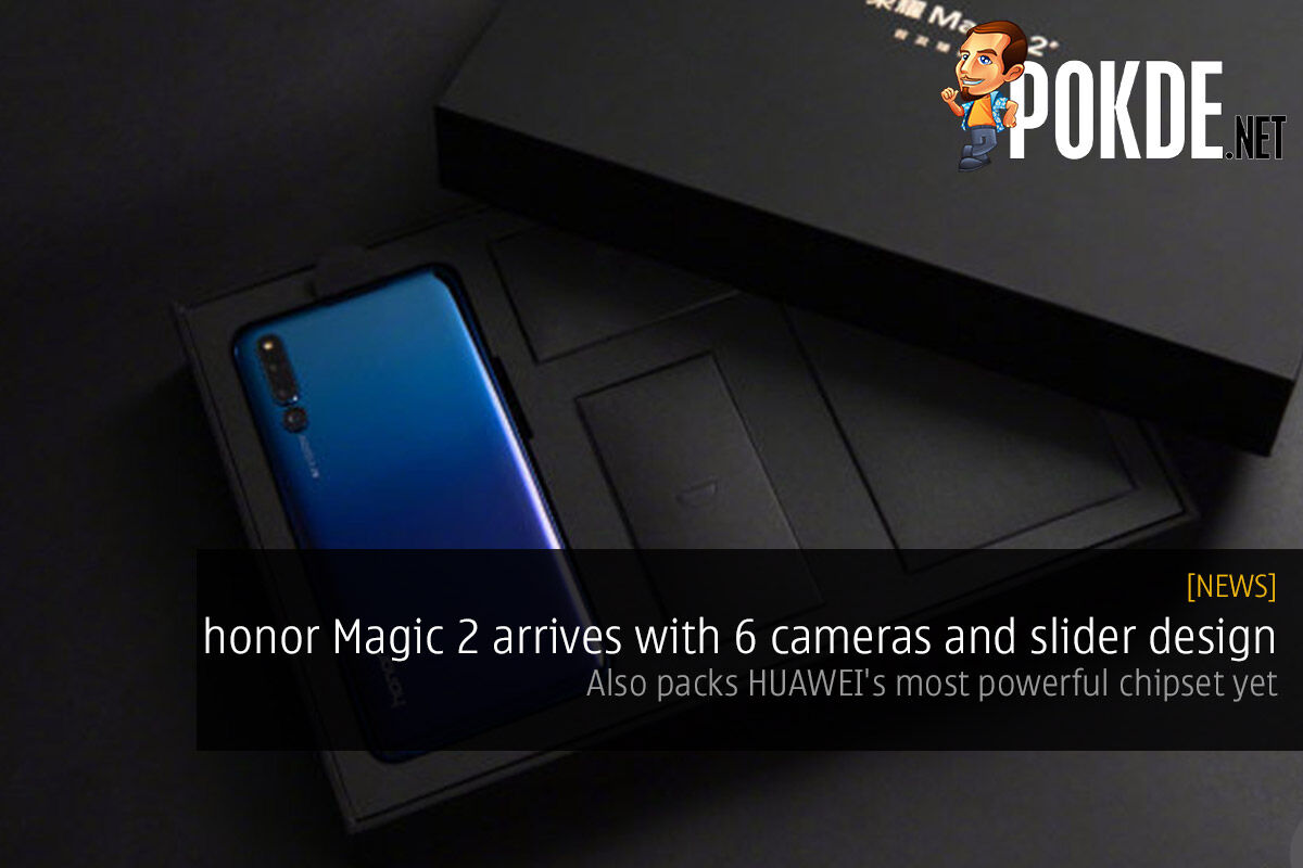 Honor Magic 2 Arrives With 6 Cameras And Slider Design — Also Packs