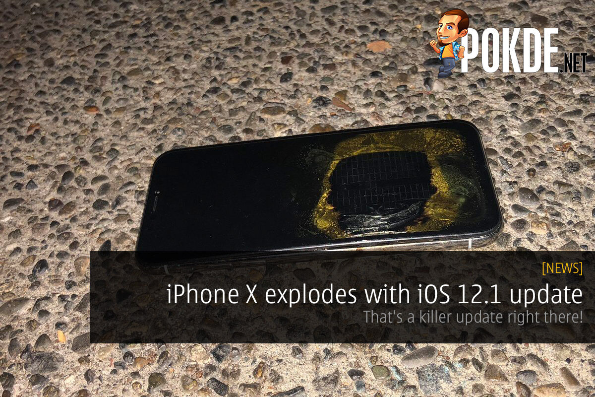 iPhone X explodes with iOS 12.1 update — that's a killer update right there! 39