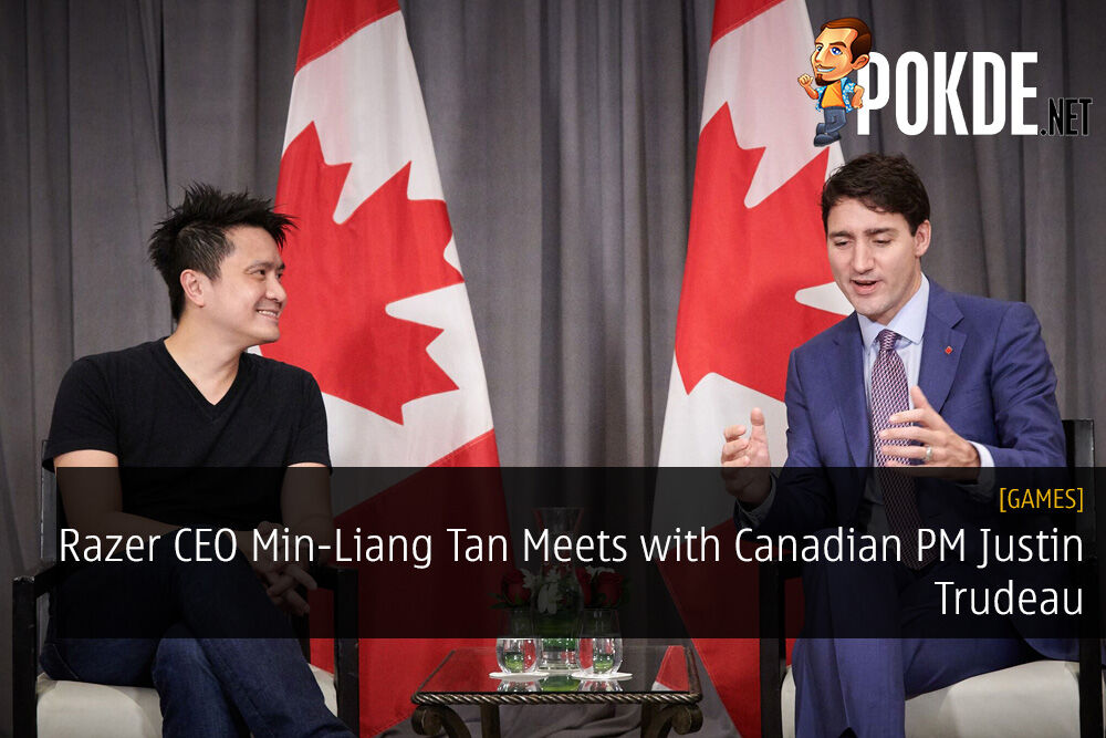 Razer CEO Min-Liang Tan Meets with Canadian PM Justin Trudeau