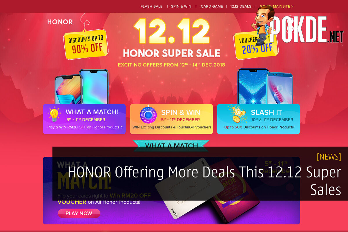 HONOR Offering More Deals This 12.12 Super Sales 19