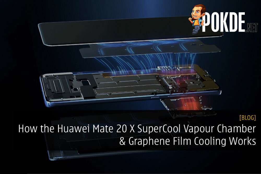 How the Huawei Mate 20 X SuperCool Vapour Chamber and Graphene Film Cooling Works