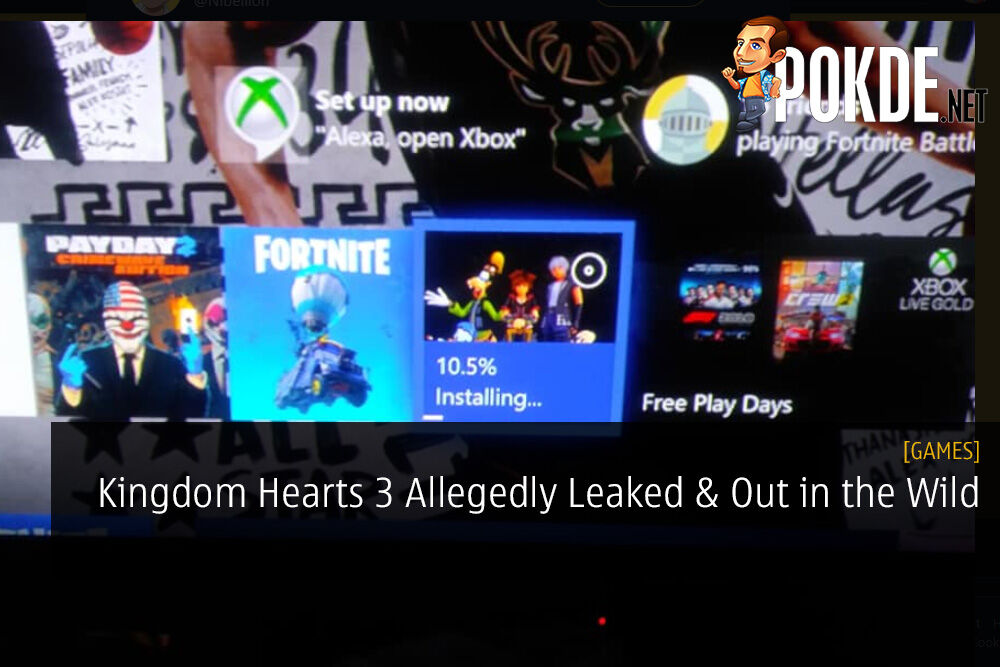 Kingdom Hearts 3 Allegedly Leaked and Out in the Wild