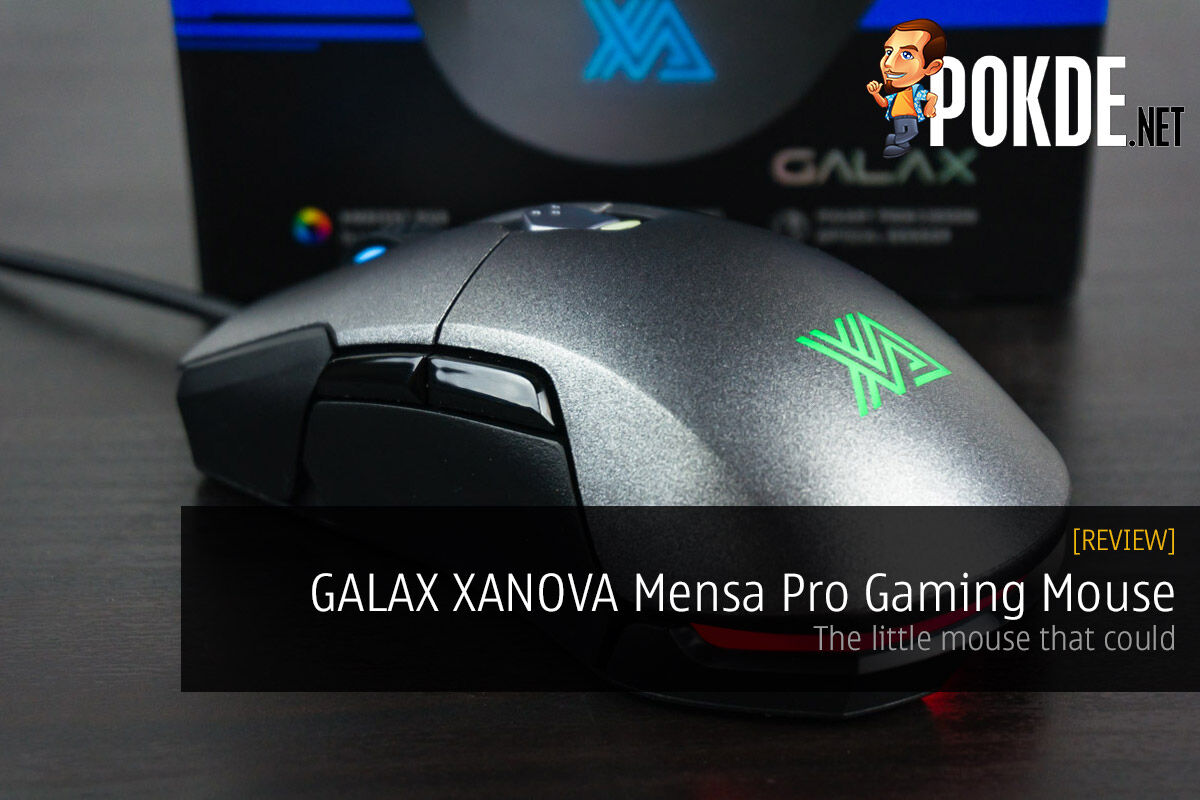 GALAX XANOVA Mensa Pro Gaming Mouse review — the little mouse that could 42