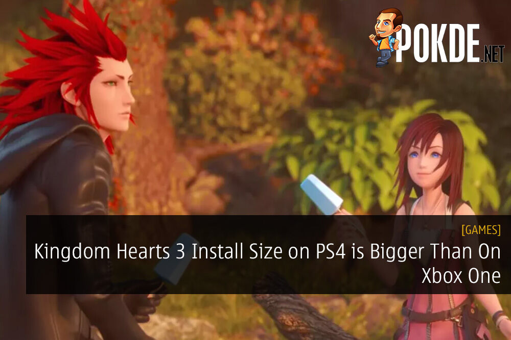 Kingdom Hearts 3 Install Size on PS4 is Bigger Than On Xbox One