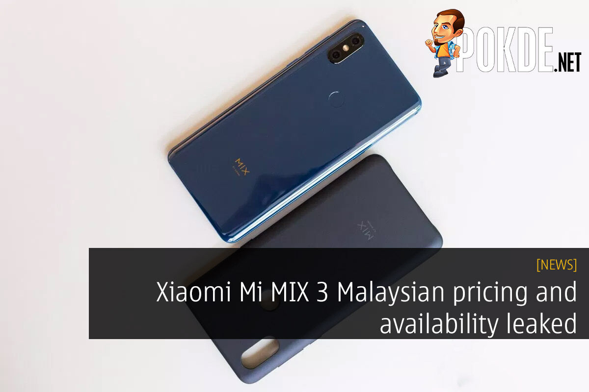 Xiaomi Mi MIX 3 Malaysian pricing and availability leaked 33