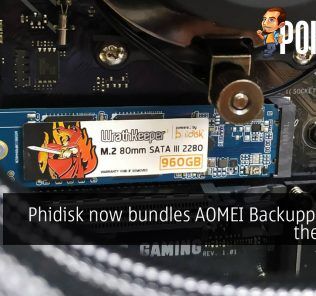 Phidisk now bundles AOMEI Backupper with their SSDs 22