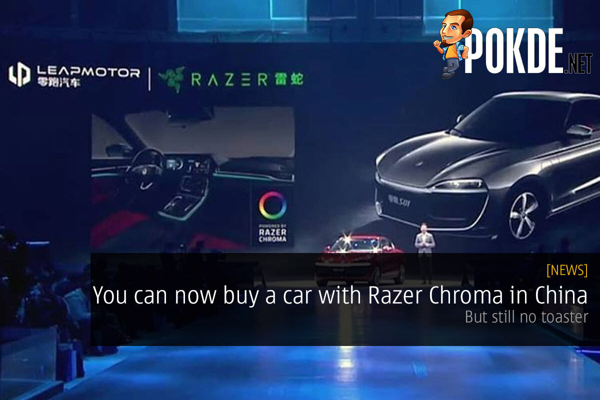 You can now buy a car with Razer Chroma in China — but still no toaster 27