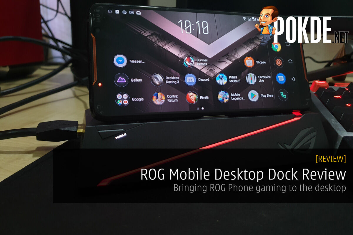 ROG Mobile Desktop Dock Review - Bringing ROG Phone Gaming To The 