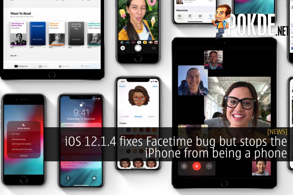 iOS 12.1.4 fixes Facetime bug but stops the iPhone from being a phone 22