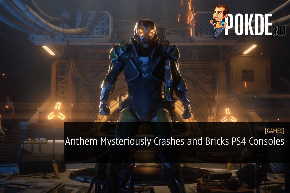 Anthem Mysteriously Crashes and Bricks PlayStation 4 Consoles