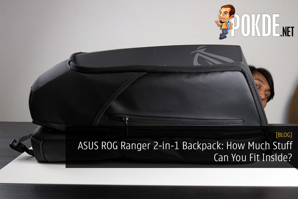 ASUS ROG Ranger 2-in-1 Backpack: How Much Stuff Can You Fit Inside?