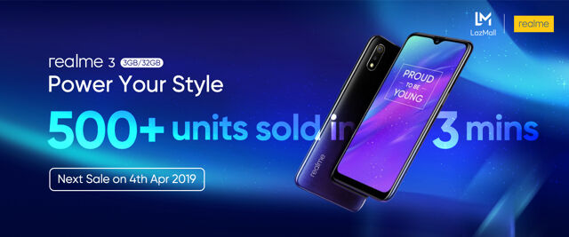 Realme Malaysia Breaks Record By Selling Over 500 Realme 3 Smartphones ...