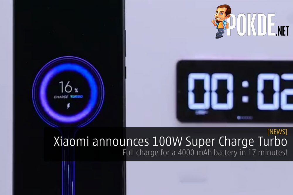 Xiaomi announces 100W Super Charge Turbo — full charge for a 4000 mAh battery in 17 minutes! 21