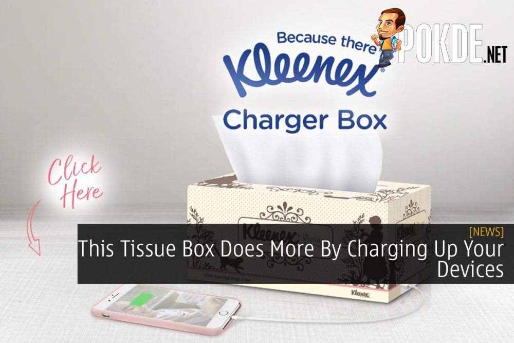 This Tissue Box Does More By Charging Up Your Devices 23
