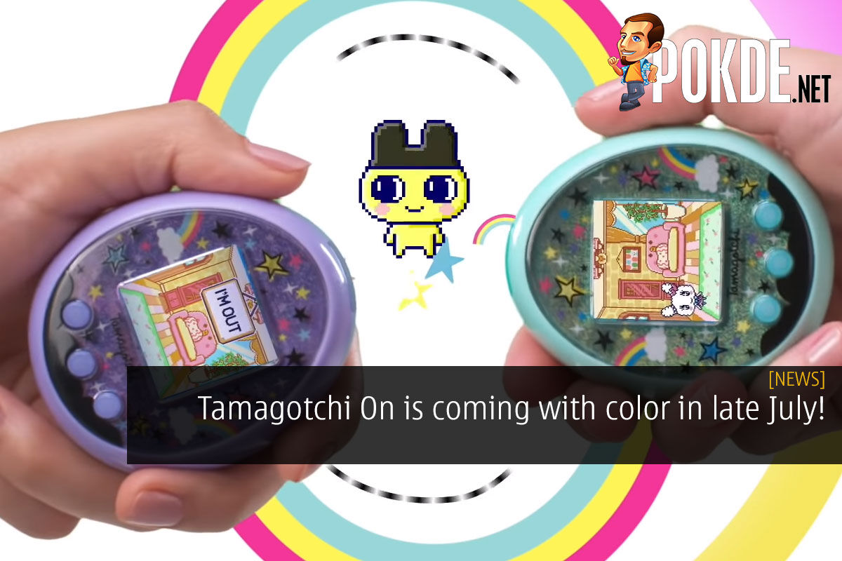 Sørge over træfning Silicon Tamagotchi On Is Coming With Color In Late July! – Pokde.Net