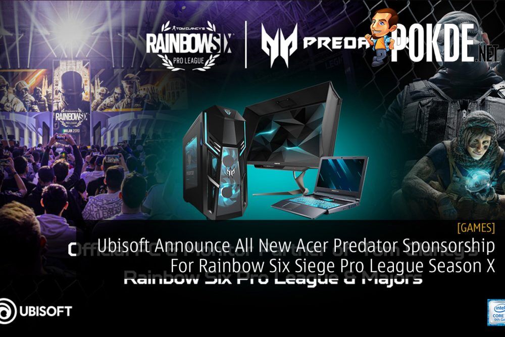 Ubisoft Announce All New Acer Predator Sponsorship For Rainbow Six Siege Pro League Season X 27