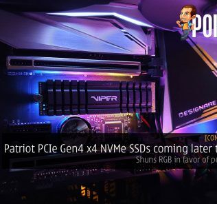 [Computex 2019] Patriot PCIe Gen4 x4 NVMe SSDs coming later this year — shuns RGB in favor of performance 32