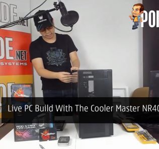 PokdeLIVE 18 — Live PC Build With The Cooler Master NR400 Case! 27
