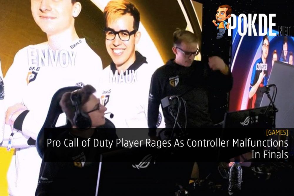 Pro Call of Duty Player Rages As Controller Malfunctions In Finals 27