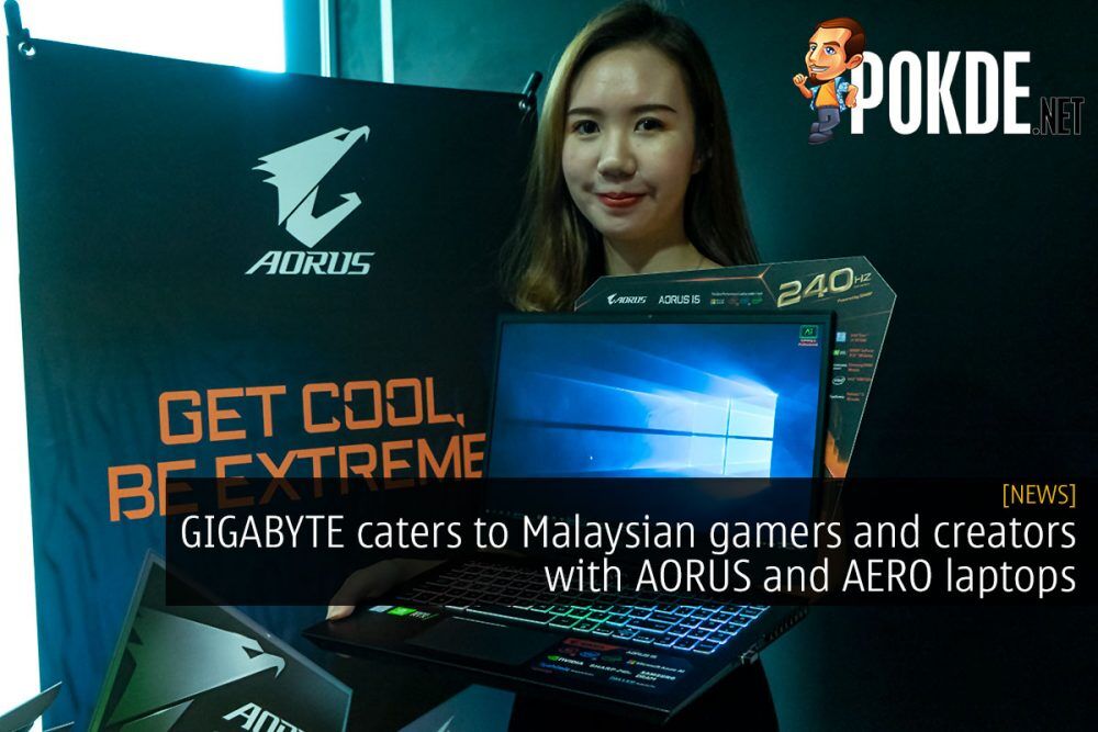 GIGABYTE caters to Malaysian gamers and creators with AORUS and AERO laptops 19