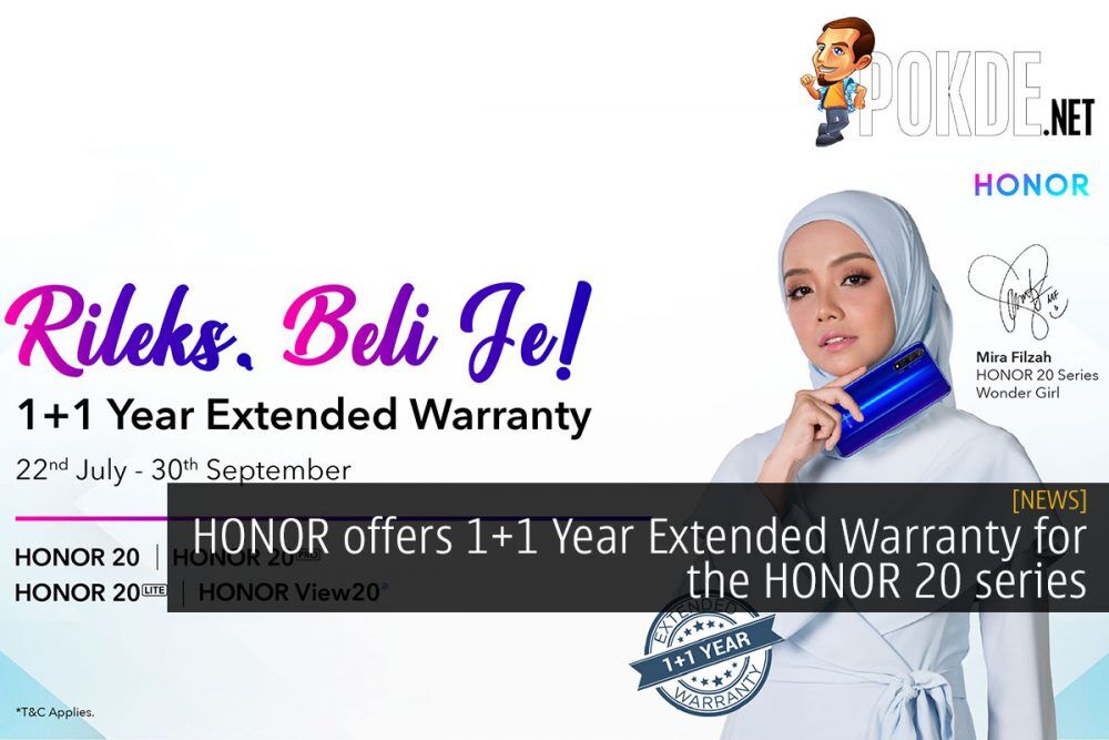 HONOR offers 1+1 Year Extended Warranty for the HONOR 20 series 27
