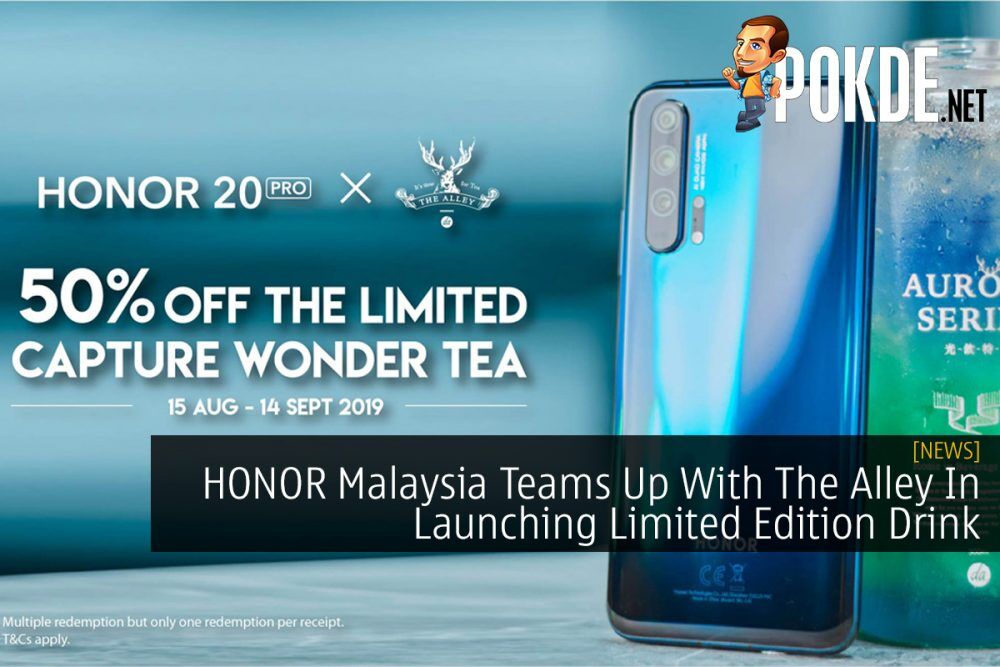 HONOR Malaysia Teams Up With The Alley In Launching Limited Edition Drink 32