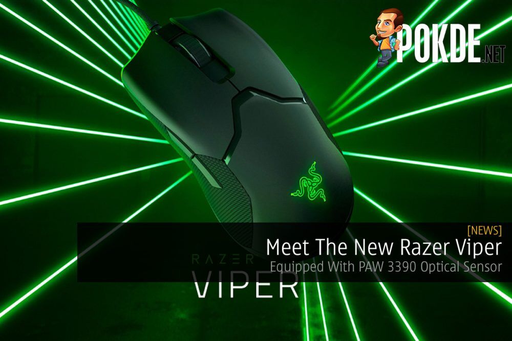 Meet The New Razer Viper — Equipped With PAW 3390 Optical Sensor 19